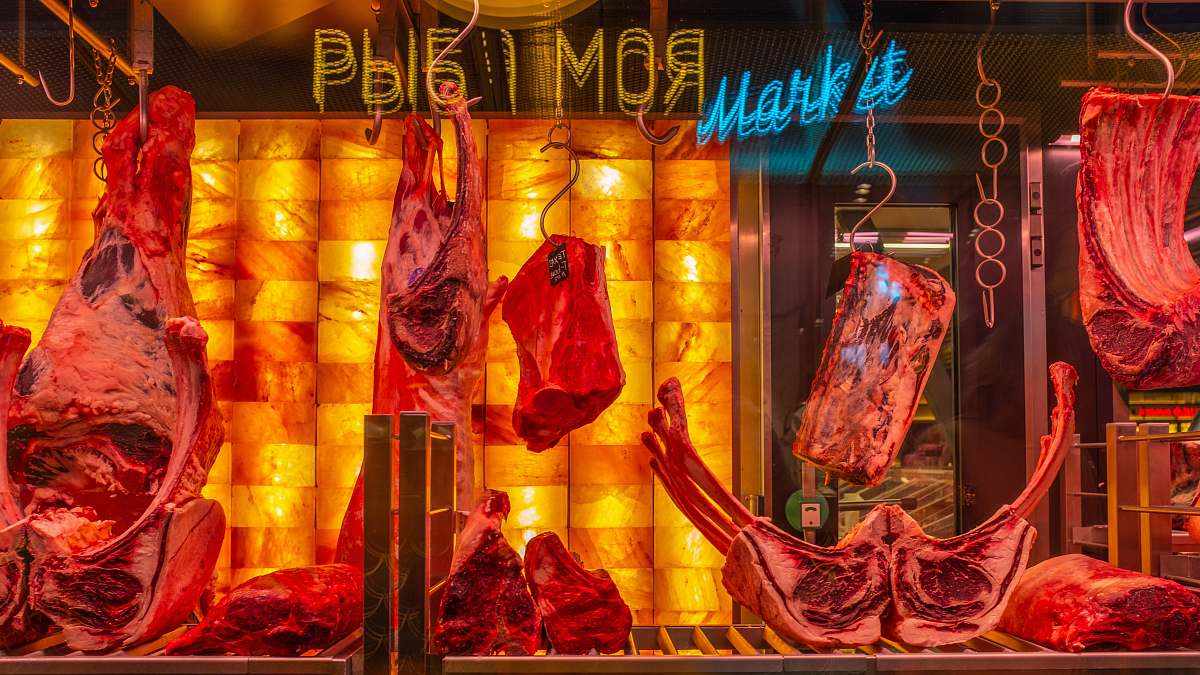 butcher shop sliced meats animal
